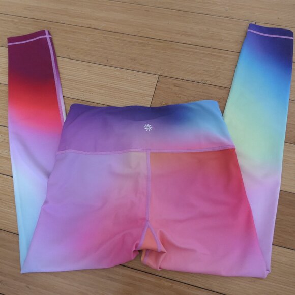 Athleta Love Proudly 7/8 Tight Rainbow Ombre - Picture 3 of 7